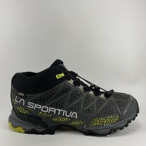 La Sportiva Synthesis Mid GTX Hiking Boots Mens 10.5 Waterproof Black Goretex